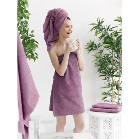 Tensor Guten Morgen Burgundy, 500 grams, size 70x140 cm, purple color-11