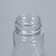 Storage bottle, 200 ml, transparent/white color