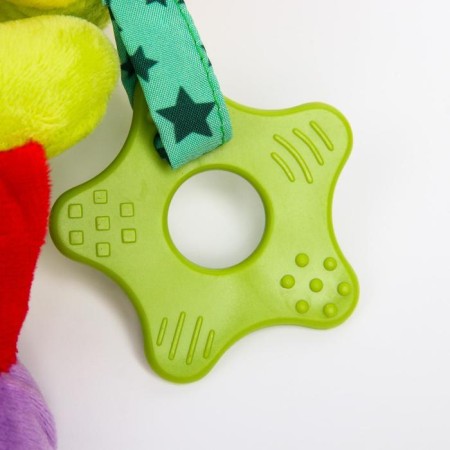Stretching - spiral with toys arc on a stroller / crib for babies 0+ "Elephant Bright", crumb me-5