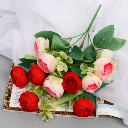 Букет "Пион Одри" 5х30 см, микс-2