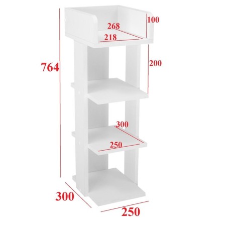 Stellaz Nord No. 1, 250x300x764, White-1