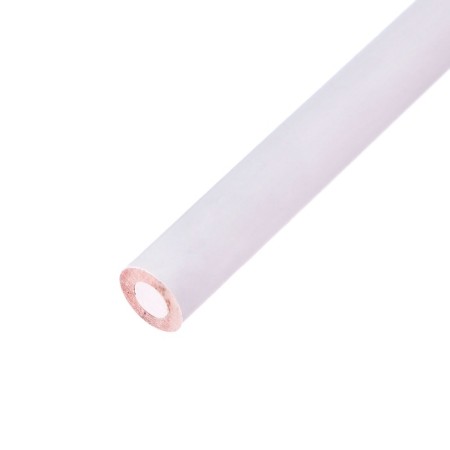 Coal in a pencil, neck D-3.3 mm, white, soft-3