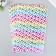 Foamiran holography "Flowers and stars on white" 2 mm format A4 set of 5 sheets