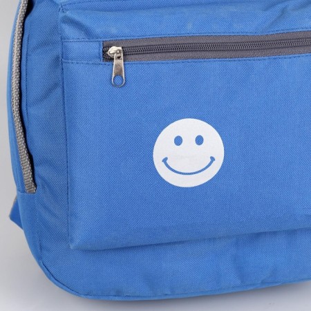 Reflective thermonacle "smile", d = 5 cm, 5 pcs, color gray-1