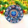 New Year. Flays glazed "Vologda Fairy Tale", 220 g