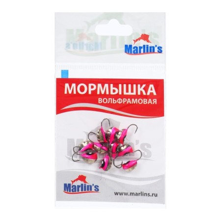 Mormyshka tungsten Marlin’s Vyatka larva No. 3, 10 pcs-1