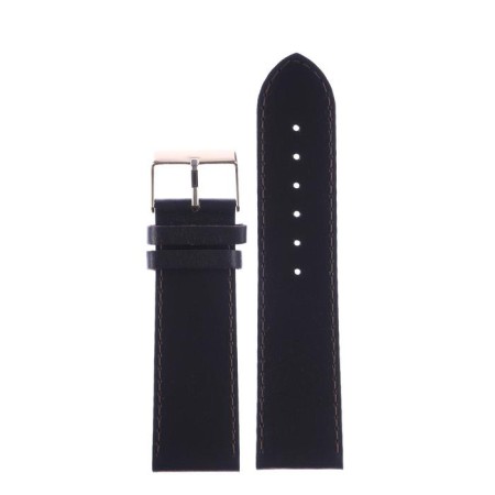 A watch strap, male, 24 mm, harness 75 mm, larynx 115 mm, genuine leather, brown.-2