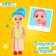 Baby doll "elegant", mix