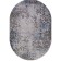 Oval Carbon Karmen Hali Armina, size 80x150 cm, color Blue/Blue