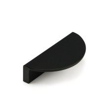 Cappio h002bl bracket handle is a semicircle, aluminum, l = 78 mm, m/o 64 mm., Black color