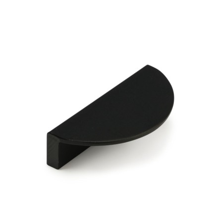 Cappio h002bl bracket handle is a semicircle, aluminum, l = 78 mm, m/o 64 mm., Black color