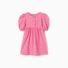 Dress for girls, pink color, height 110 cm