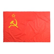 USSR flag, 90 x 150 cm, polyester silk
