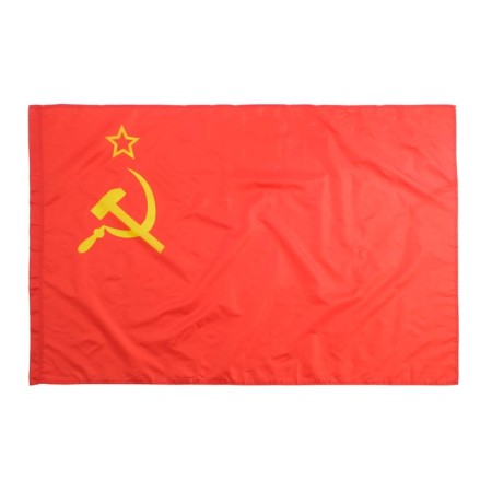 USSR flag, 90 x 150 cm, polyester silk