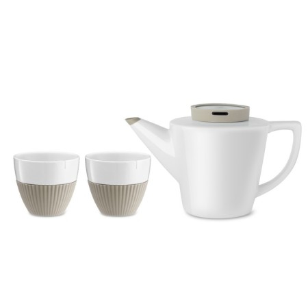 Tea set Viva Scandinavia Infusion, 1.2 l/300 ml, 3 objects, khaki color-2