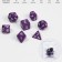 Set of Cubes "Game time" for D&D (Dungeons and Dragons, DND), series: D&D, 7 pcs