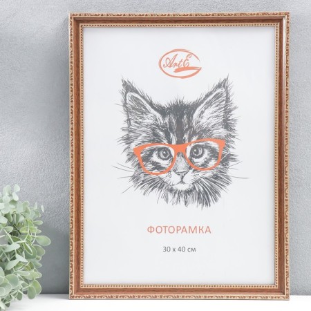 Photo frame plastic 30x40 cm, (plastic screen) 22201-8001-30-40