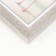 Photo frame plastic 13x18 cm "Gray marble chips" Silver stroke 22x17 cm
