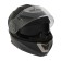 Modular helmet with two visors, size XXL (61), model - BLD -160E, black matte