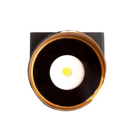 Bra "waist" LED 10W Black gold 9x9x30cm-4