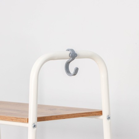 Scandinavia 14 rack, 45 × 38.5 × 147 cm, white color-3
