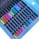 Set for drawing animals blue