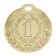 Prize medal 021, D = 4 cm. 1 place. Color is gold. Without a tape