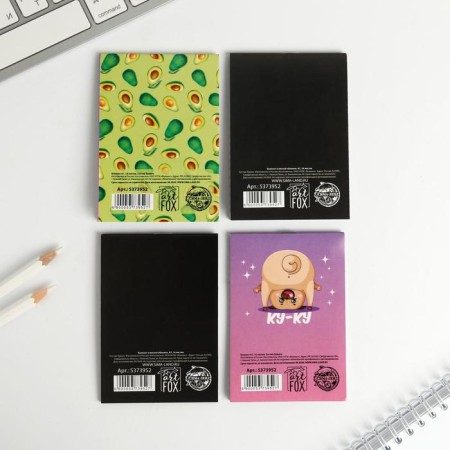 Mix of Notepad A7 16 sheets "Characters"-2