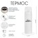 Thermos, 500 ml (+/- 50 ml), top "Master K", retains heat 8 hours, 6.3 x 24.5 cm
