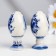 Souvenir "Egg", 8.5 cm, gzhel, high