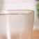 Flower pot with pallet No. 2 "Aleb" Transparent, 0.85 liters