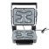 Electric grill Zelmer ZPR2600, 2000 W, anti-stick coating, 29.2x23 cm, black-gray 1025409