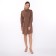 Women's dress, dark beige color, size 44
