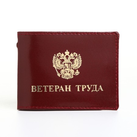 Cover for a certificate "Veteran of Labor", Bord