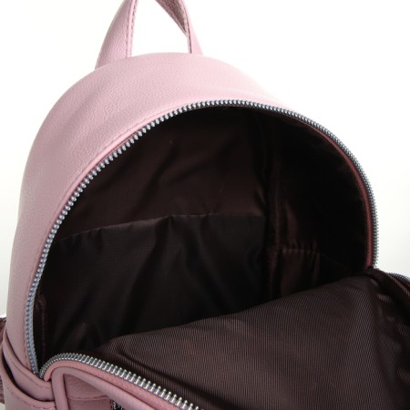 Women's backpack on lightning, pink color-4