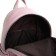 Women's backpack on lightning, pink color