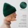 Women's hat minku, green color, rr 56-58