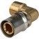STOUT SFP-0011-001220, 1/2 "x 20 mm, external thread, transition, brass