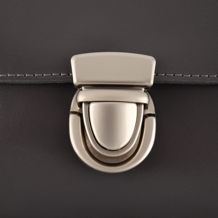 Bag Castle, matte, 3.5 × 4.7 cm, pearl silver color-4