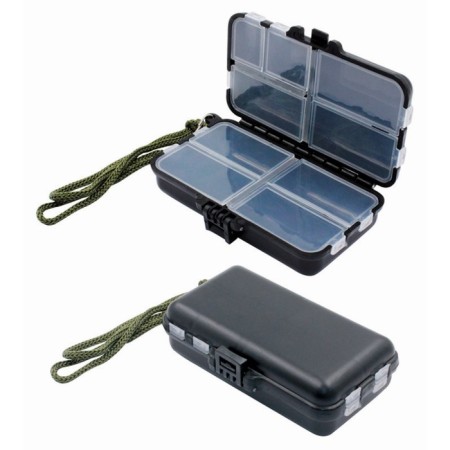 Box for fishing trifles Namazu Case, 9 department. 110 x 70 x 30 mm
