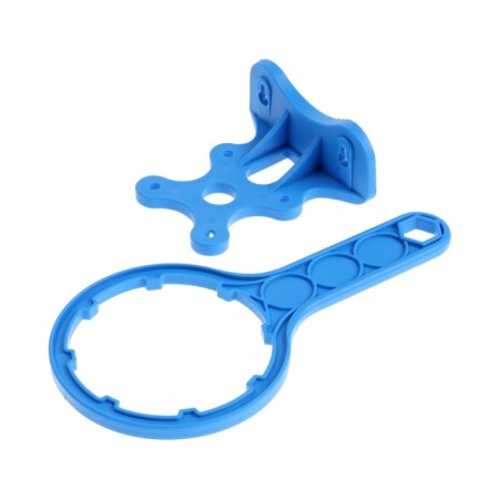 The Aquarite filter case is ABF-10-1, 1, for cold water, a key and fasteners, a transparent-4