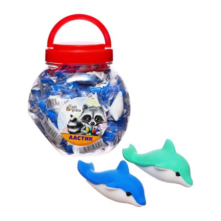 Figure eraser "Dolphin", mix