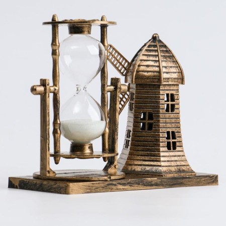 Sanding clock "Mill", souvenir, 15.5 x 7 x 12.5 cm-2