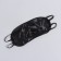 Sleep mask, satin, with a nose, double elastic, 19 × 8.5 cm, black color