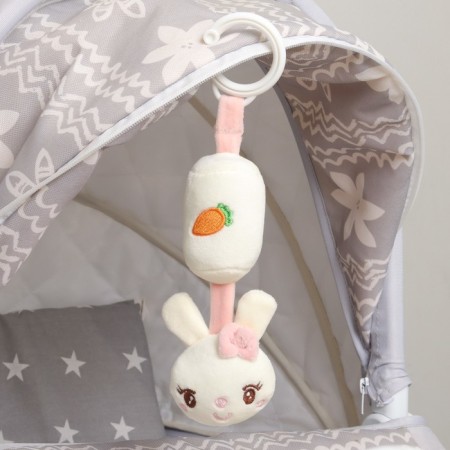 Suspension - rattle "Sweet bunny", on a crib, stroller, crumb me-10