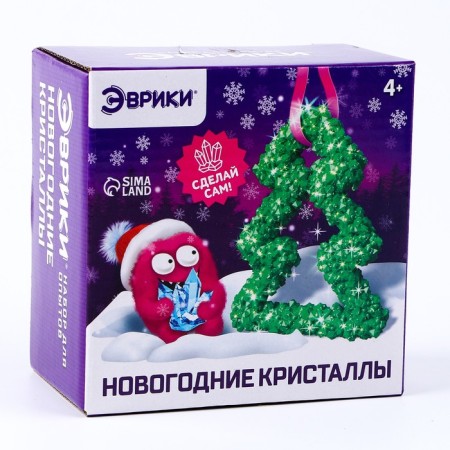 Set for growing crystals "New Year tree"-2