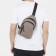 Bag sling ZFTS, textiles, beige color