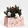 Moisture -resistant package for flowers "Magic", 24 x 12 x 12 cm, New Year