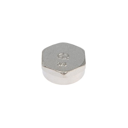 Aqualink plug, 3/4 ", internal thread, nickel -plated brass