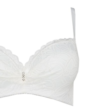 Women's bra, dairy color, size 85V-6